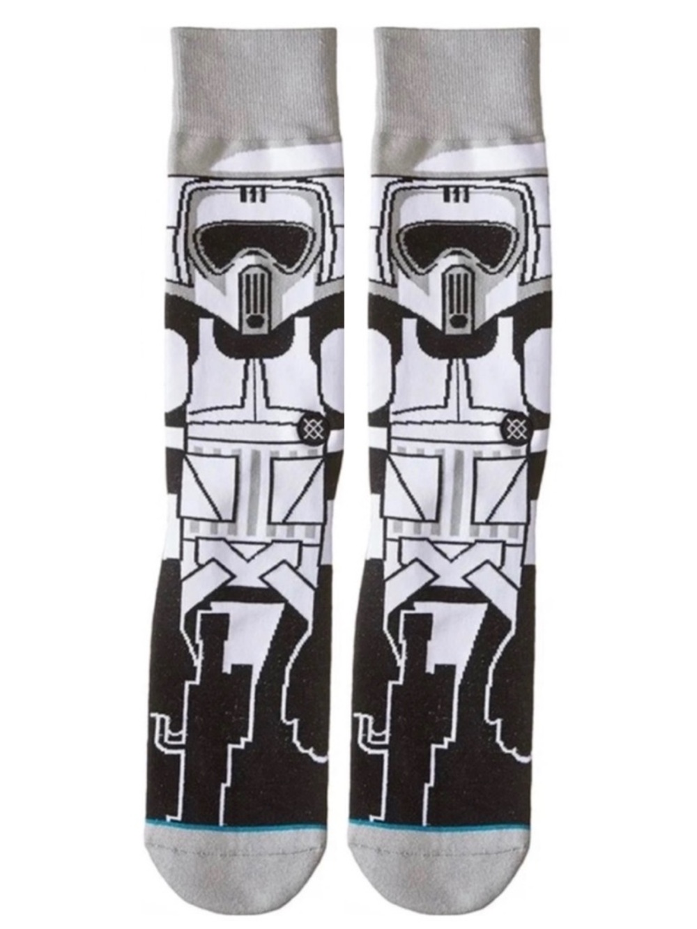 Stance x Star Wars STORMTROOPERS Graphic Socks LARGE L Mens NEW